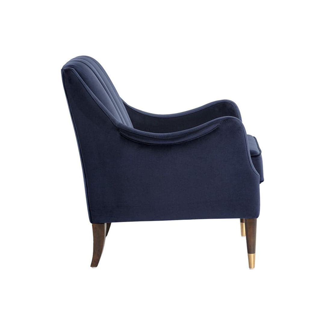 Patrice Armchair - Abbington Navy-Sunpan-SUNPAN-105462-Lounge Chairs-2-France and Son