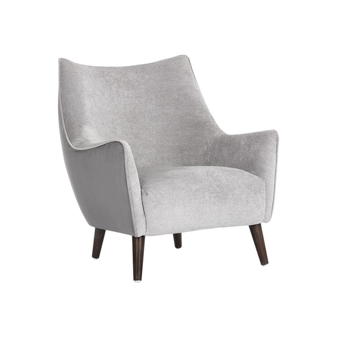 Sorrel Armchair-Sunpan-SUNPAN-105463-Lounge ChairsPolo Club Stone / Antonio Charcoal-1-France and Son