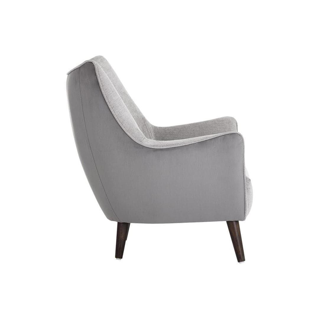 Sorrel Armchair-Sunpan-SUNPAN-105463-Lounge ChairsPolo Club Stone / Antonio Charcoal-4-France and Son