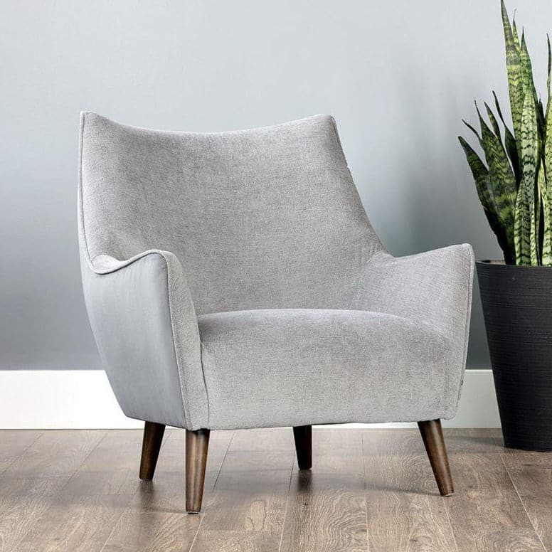 Sorrel Armchair-Sunpan-SUNPAN-105463-Lounge ChairsPolo Club Stone / Antonio Charcoal-2-France and Son