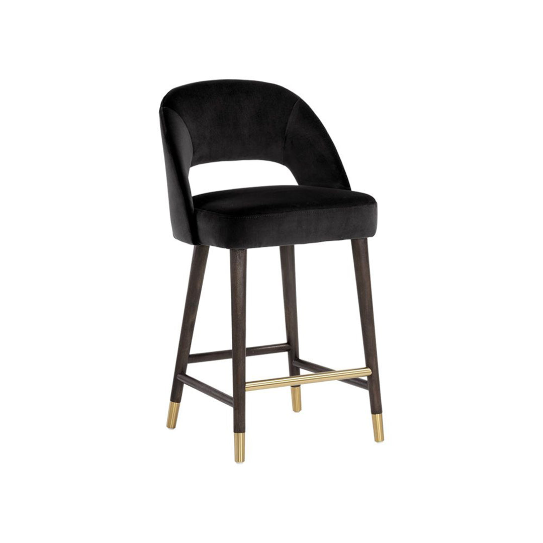 Monae Bar & Counter Stool-Sunpan-SUNPAN-105494-Bar StoolsCounter Stool-Abbington Black-3-France and Son