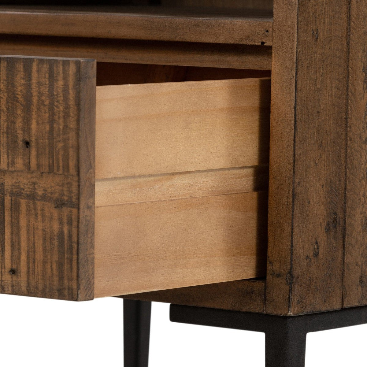 Wyeth Nightstand - Rustic Sandalwood