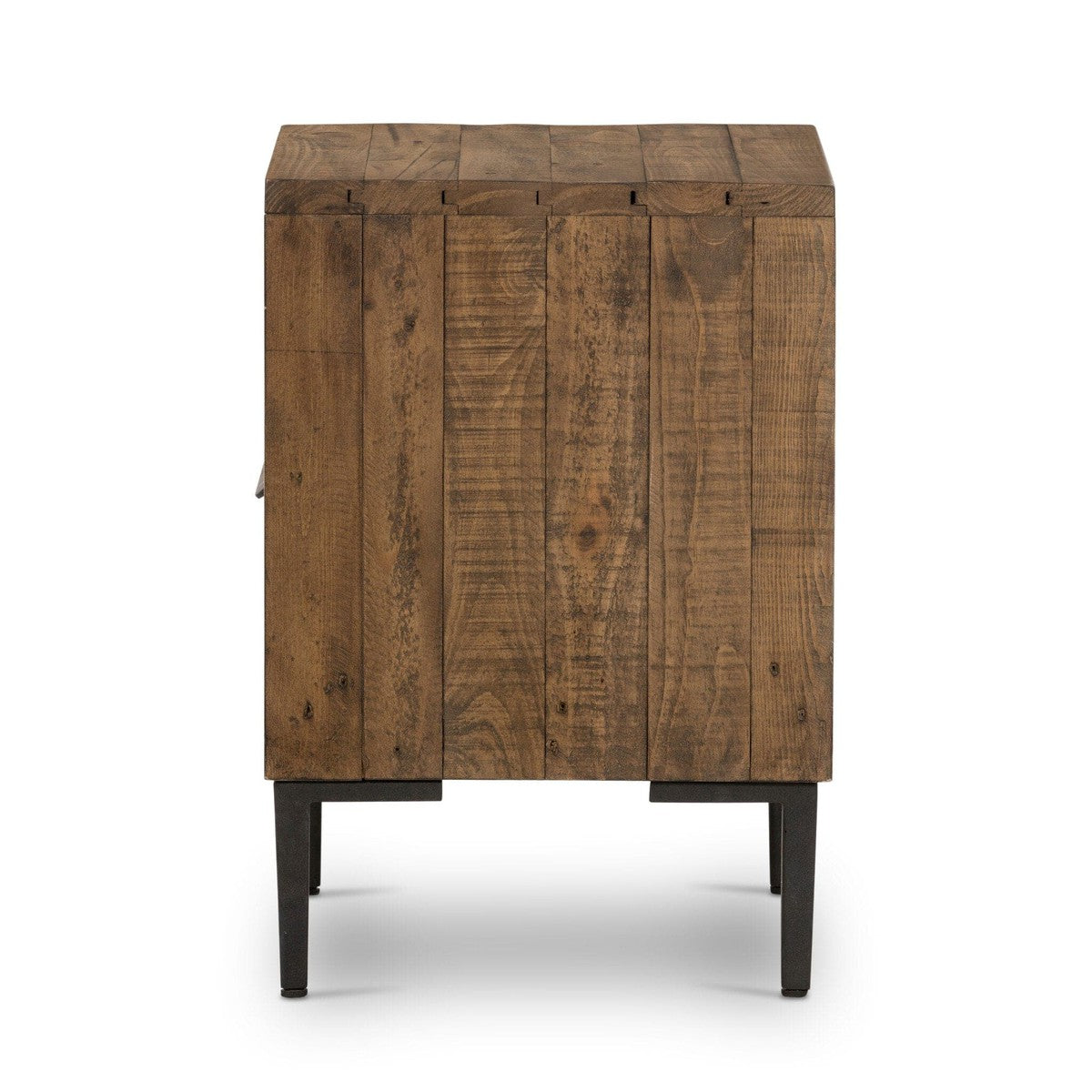 Wyeth Nightstand - Rustic Sandalwood