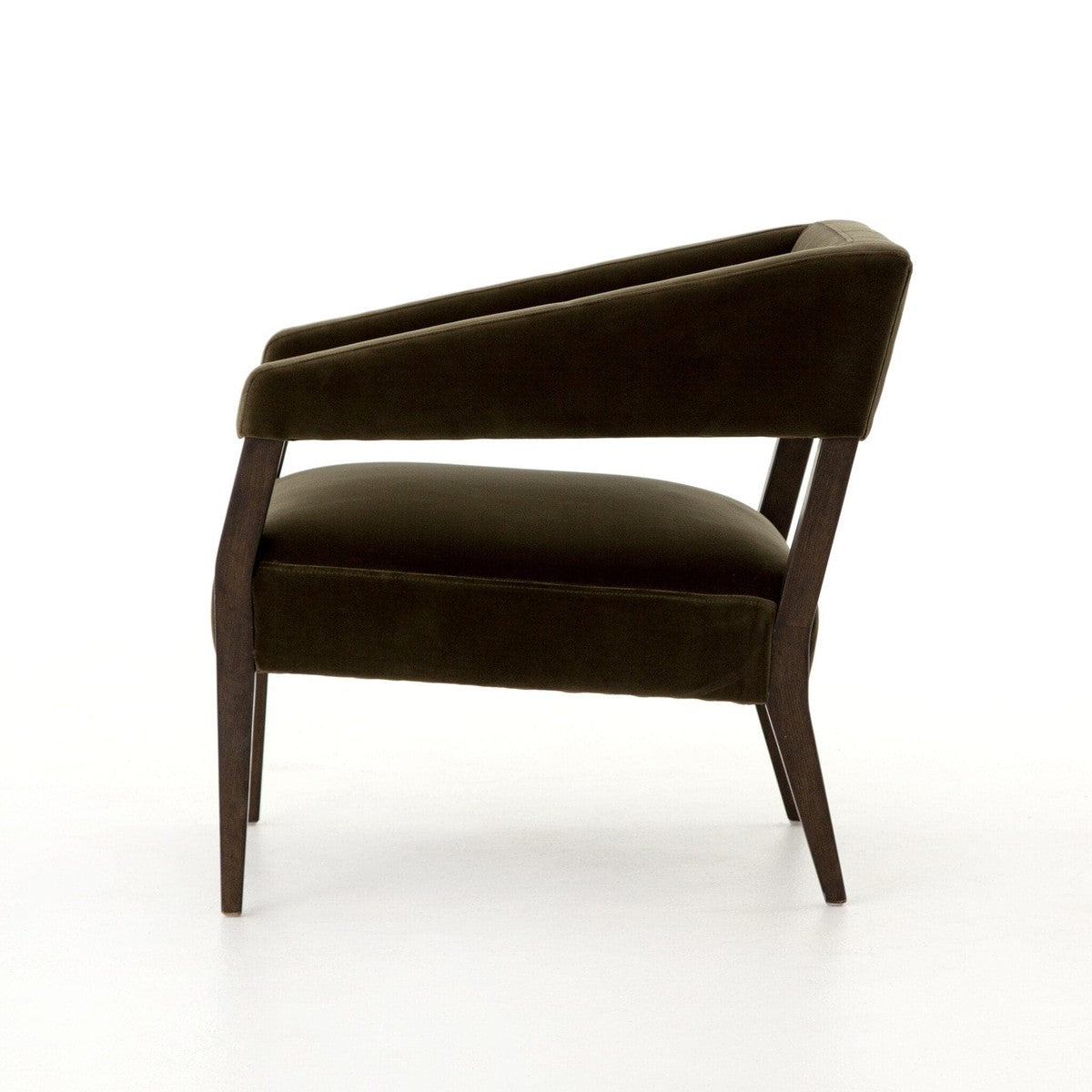 Gary Club Chair - Surrey Olive