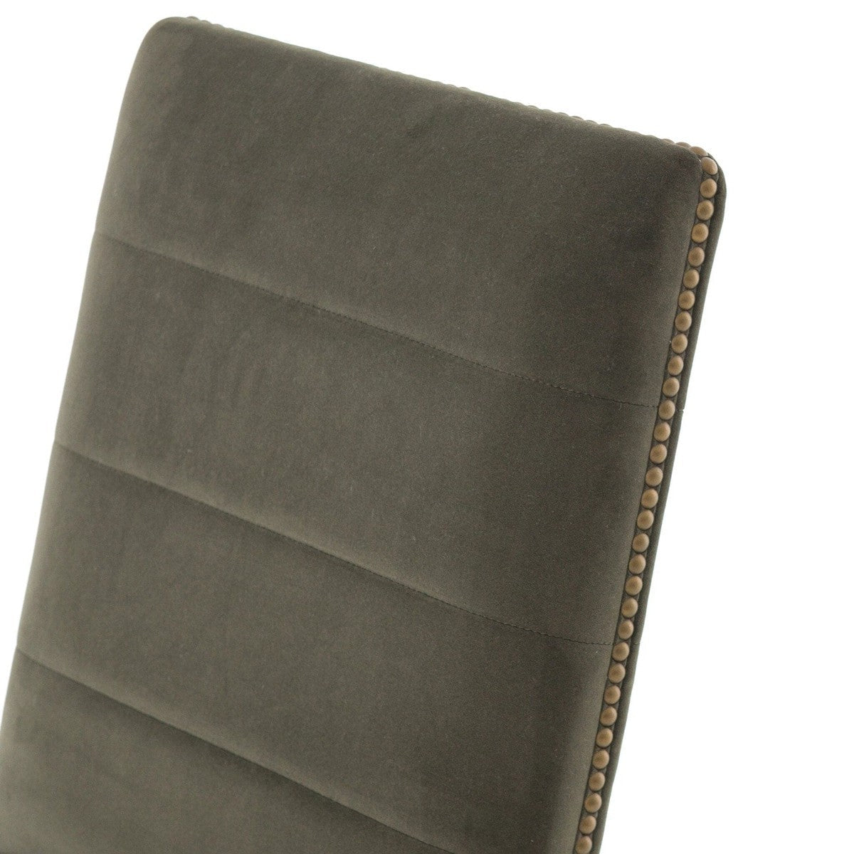 Nate Dining Chair - Modern Velvet Loden