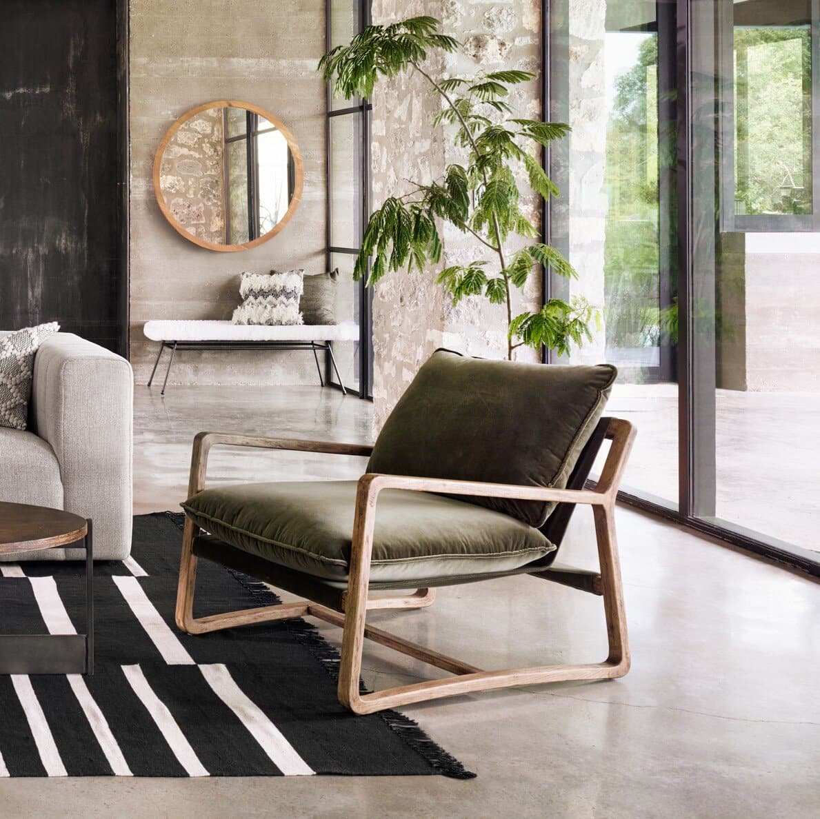 Ace Chair - Surrey Olive