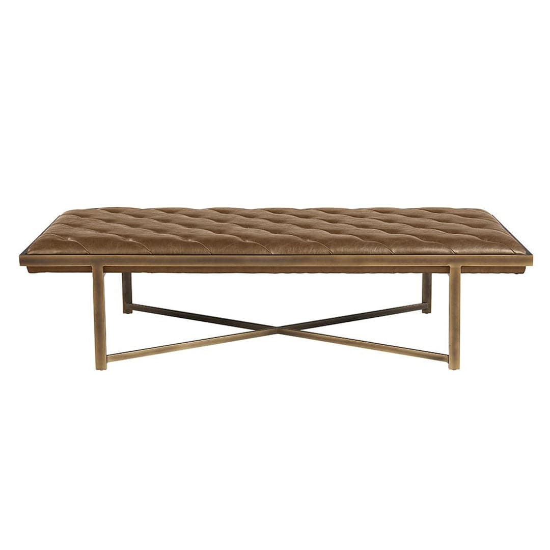 Kayla Bench-Sunpan-SUNPAN-105639-BenchesVintage Cognac-4-France and Son