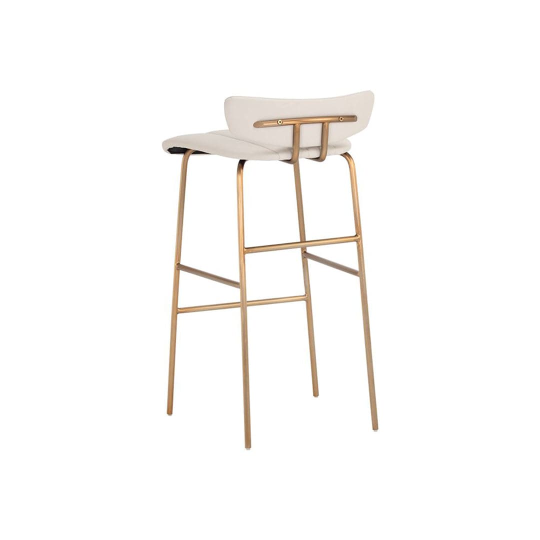 Lorelei Bar & Counter Stool-Sunpan-SUNPAN-105701-Bar StoolsBar Stool-Dillon Cream-7-France and Son