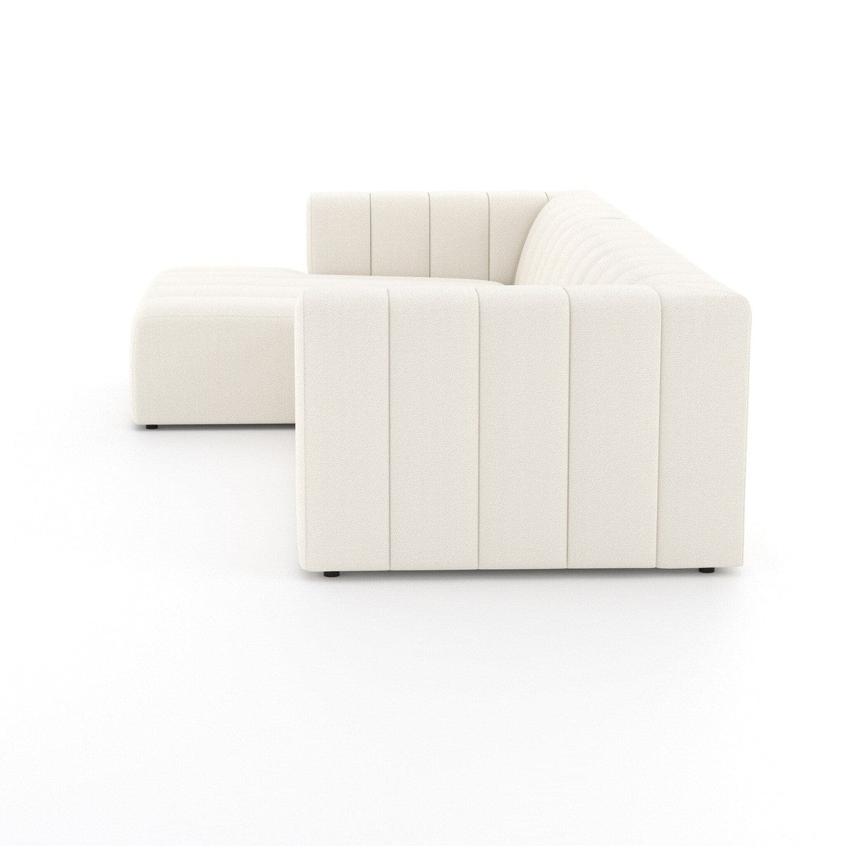 Langham Channeled 3-Piece Sectional - Fayette Cloud