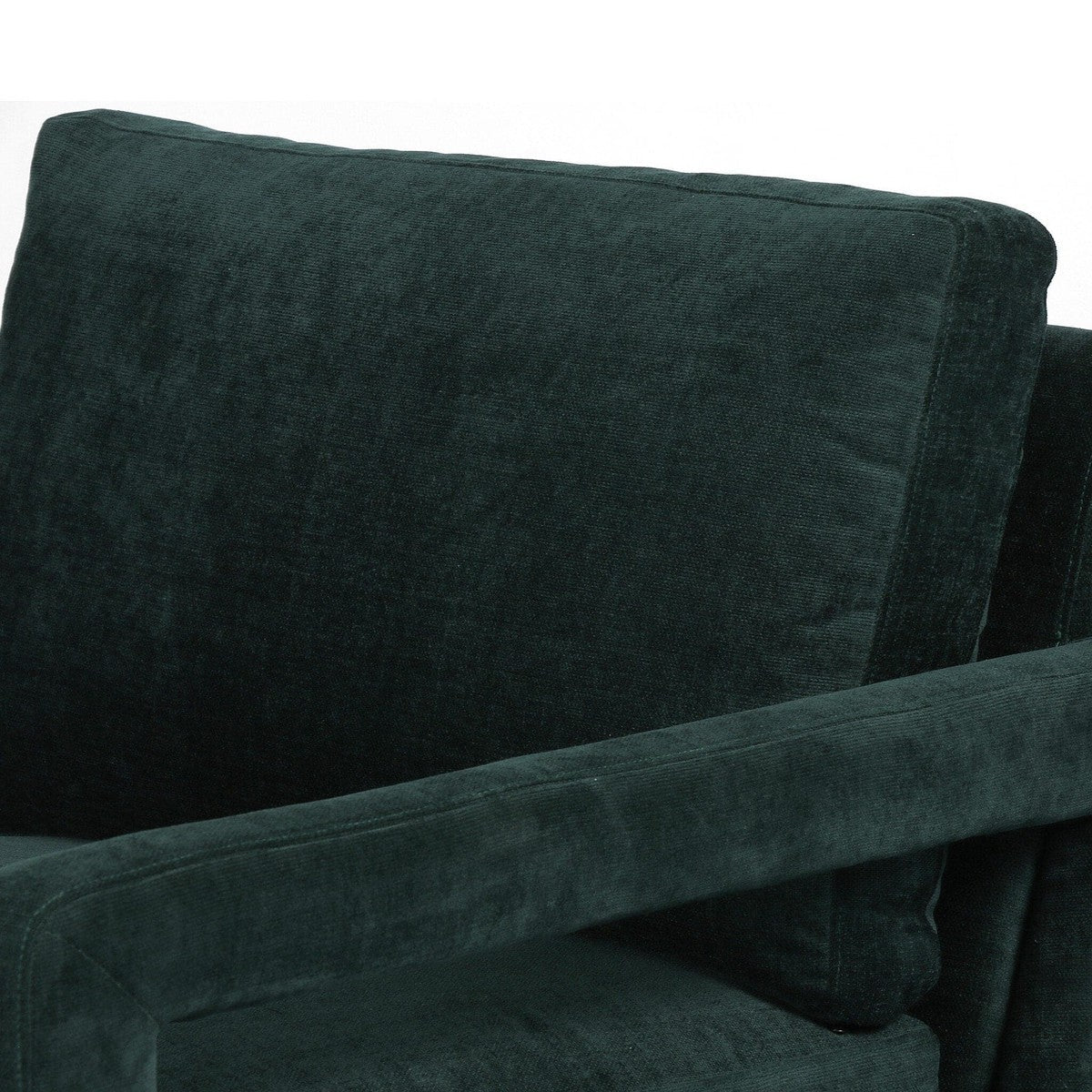 Olson Chair - Emerald Worn Velvet - Open Box