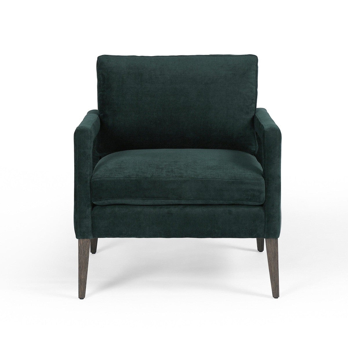 Olson Chair - Emerald Worn Velvet - Open Box