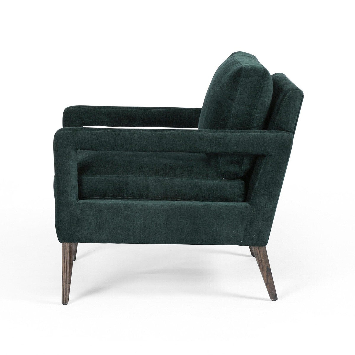 Olson Chair - Emerald Worn Velvet - Open Box