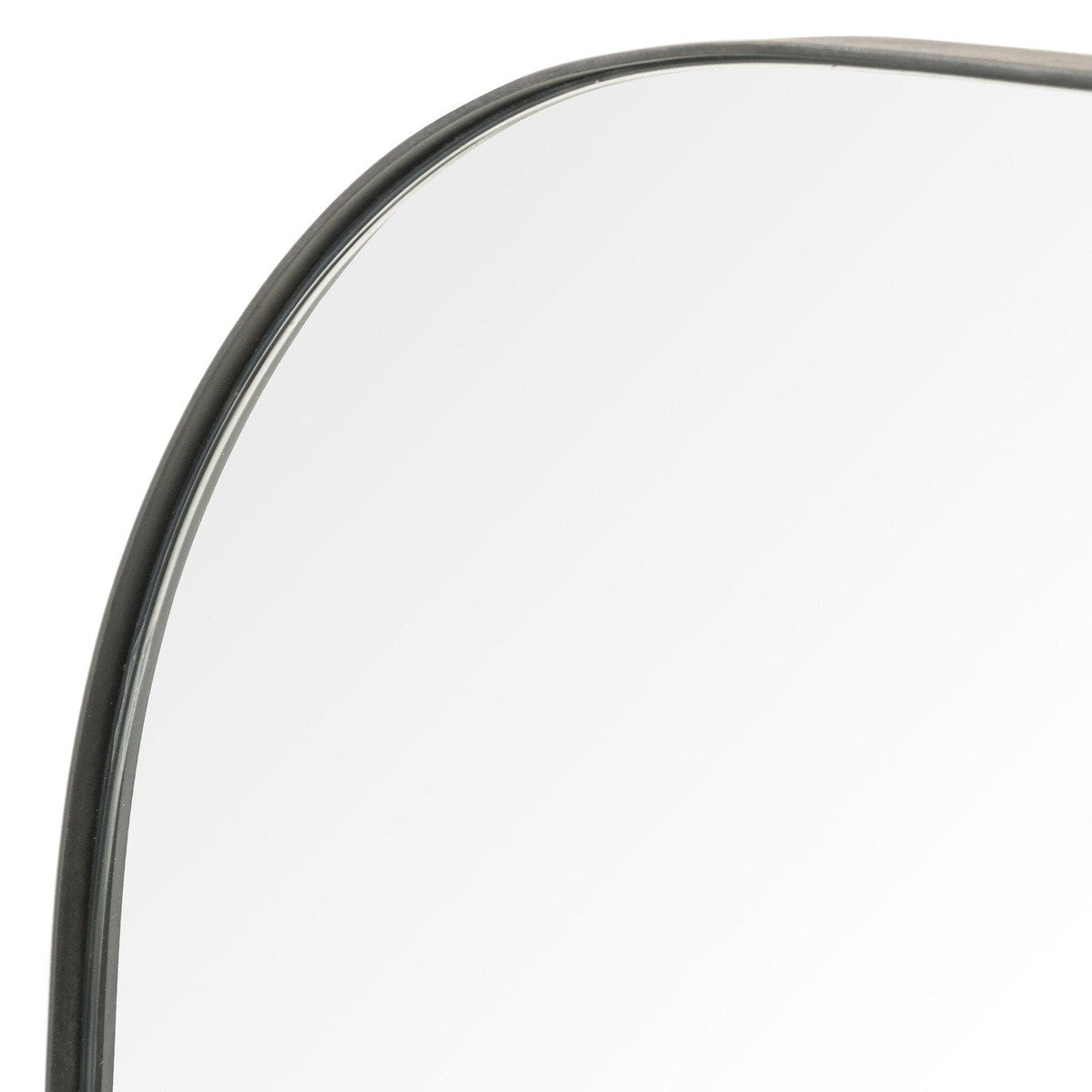 Bellvue Square Mirror - Rustic Black