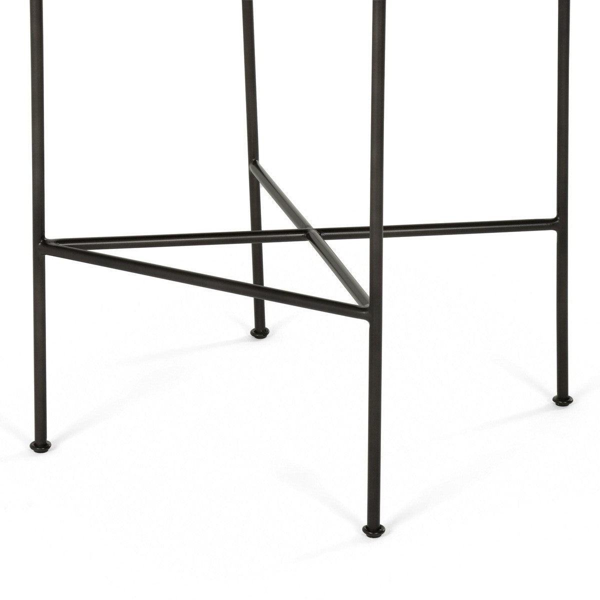 Wharton Bar + Counter Stool - Distressed Black