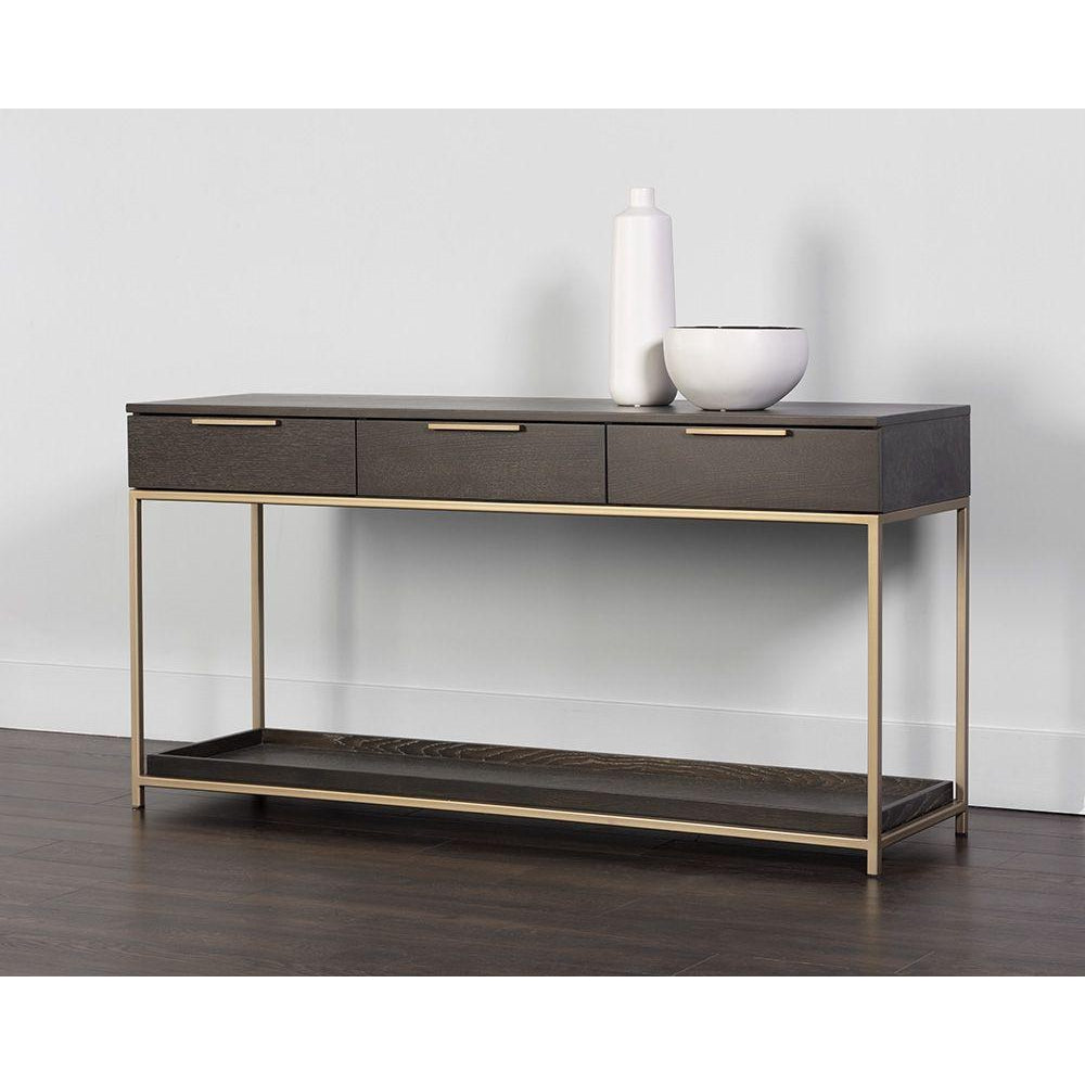 Rebel Console Table With Drawers-Sunpan-SUNPAN-105889-Console Tables-2-France and Son