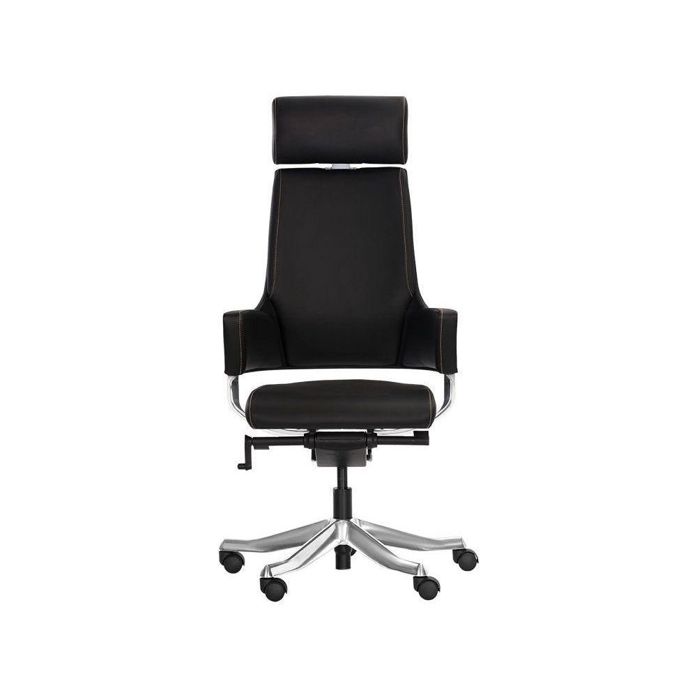 Kremer Office Chair - Black-Sunpan-SUNPAN-105896-Task Chairs-2-France and Son