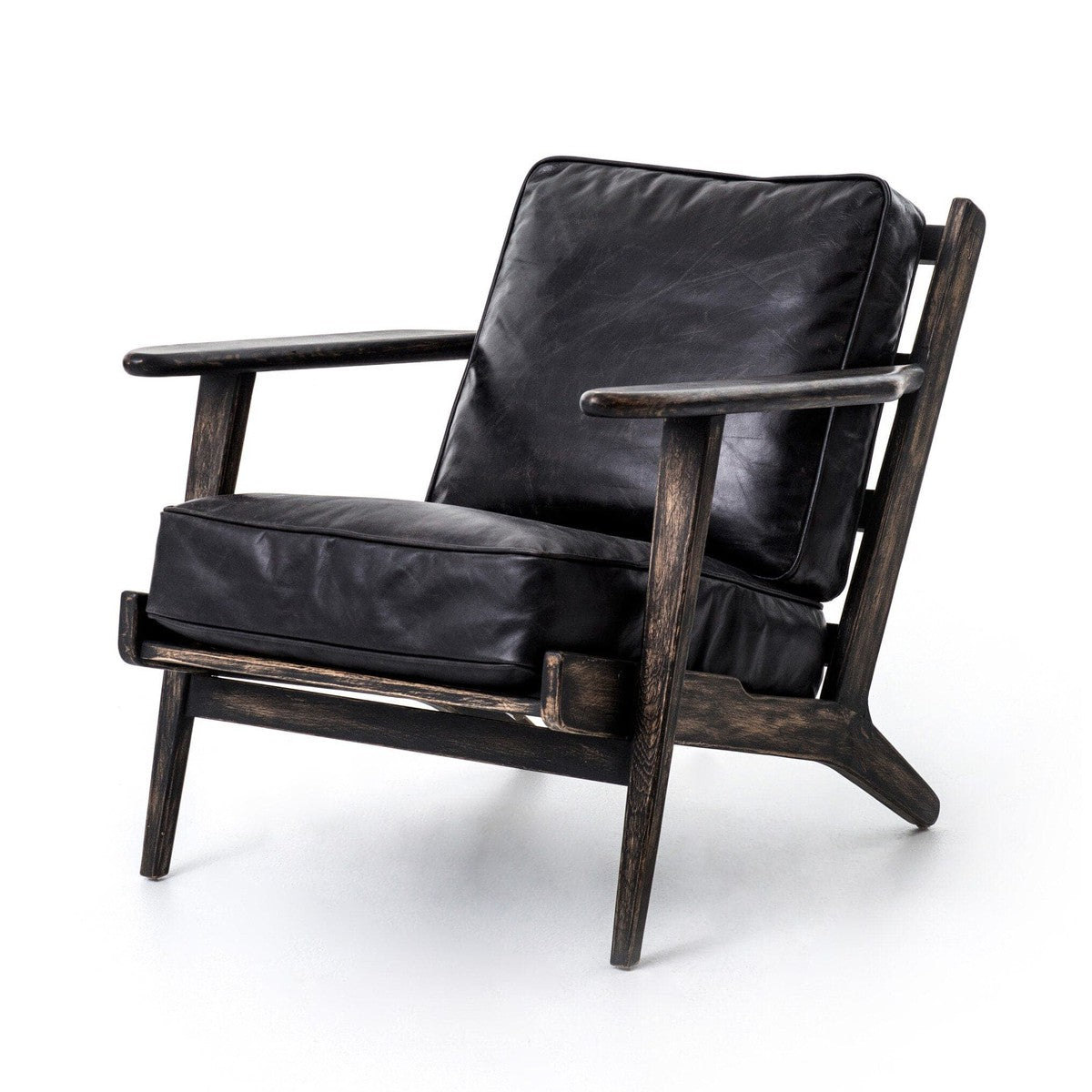 Brooks Lounge Chair Rialto Ebony - Open Box