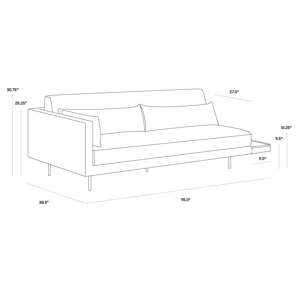 Kalani Sofa-Sunpan-SUNPAN-105973-SofasWhite-5-France and Son