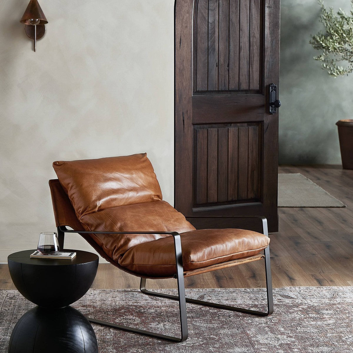 Emmett Sling Chair - Dakota Tobacco