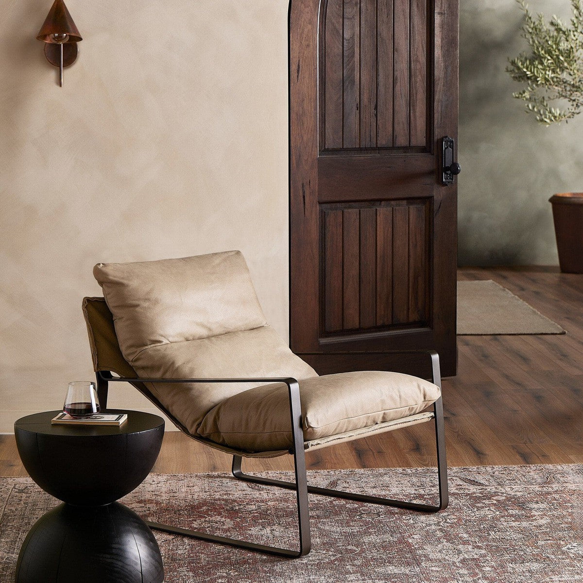 Emmett Sling Chair - Umber Natural