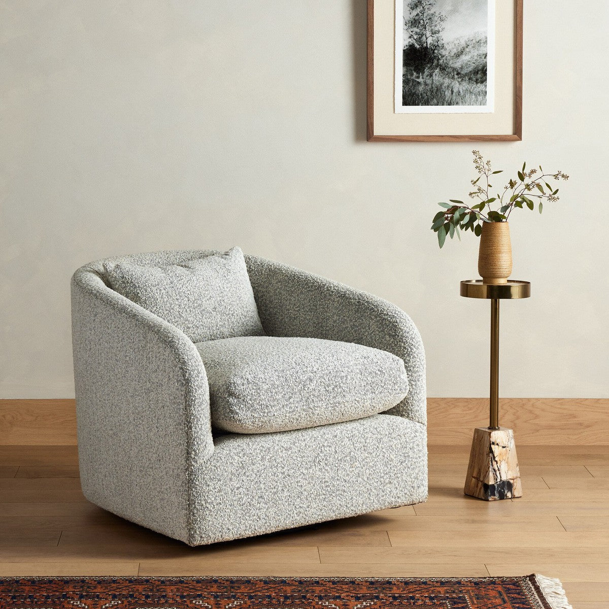 Topanga Swivel Chair - Knoll Domino