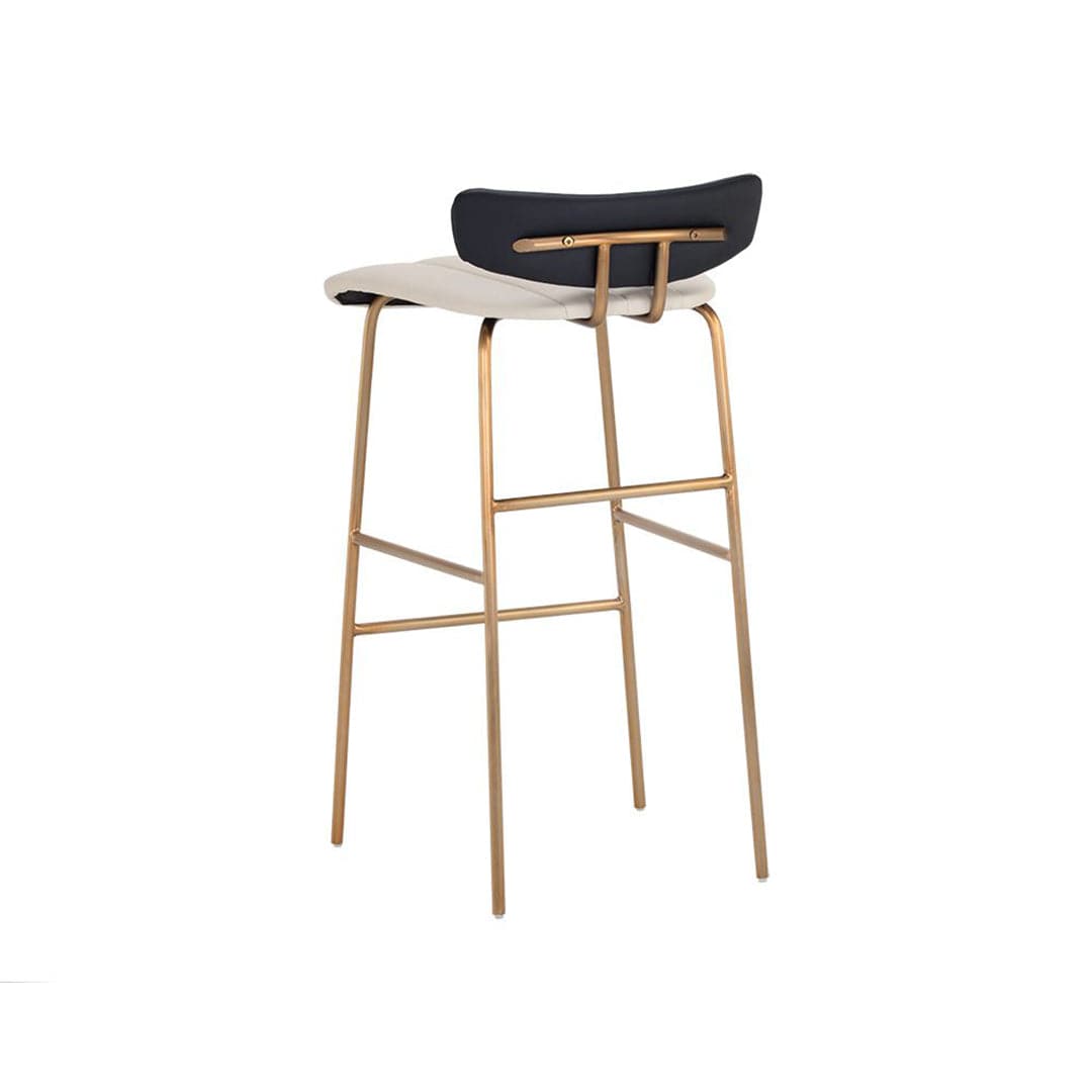 Lorelei Bar & Counter Stool-Sunpan-SUNPAN-105701-Bar StoolsBar Stool-Dillon Cream-9-France and Son