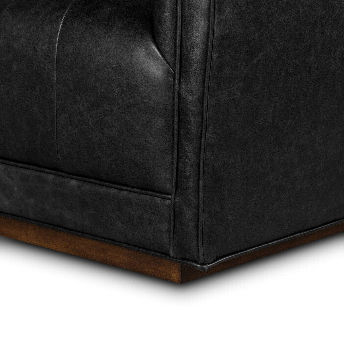 Kiera Swivel Chair - Sonoma Black
