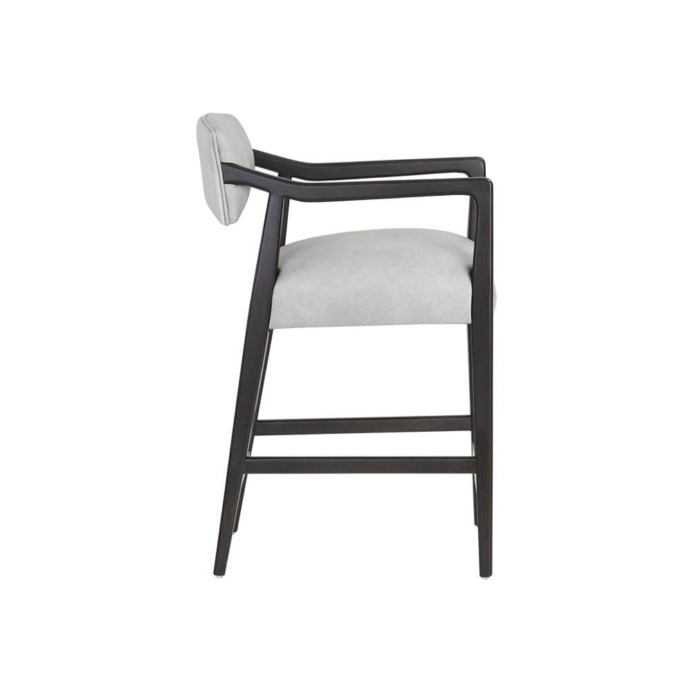 Keagan Counter Stool-Sunpan-SUNPAN-106082-Bar StoolsGrey-3-France and Son