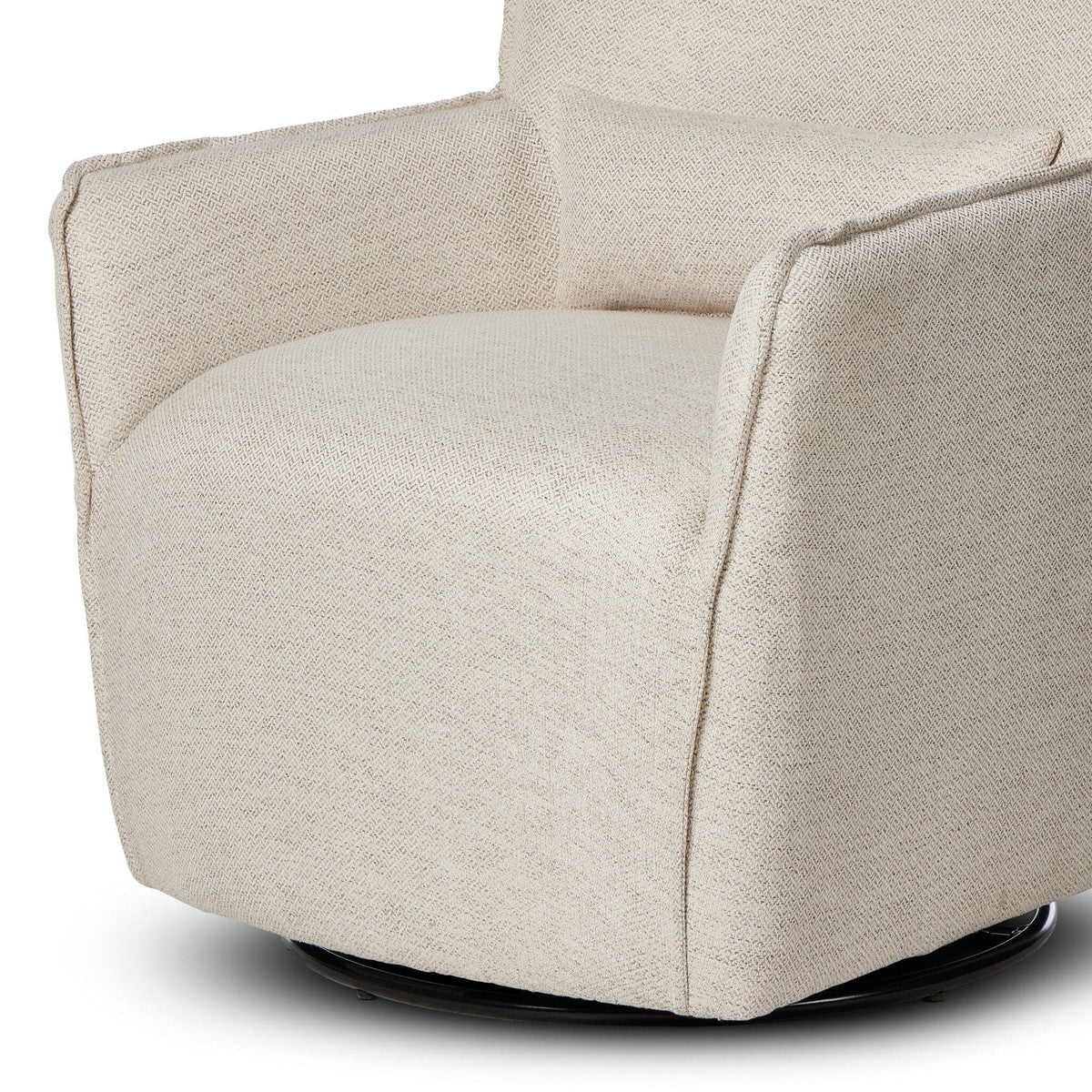 Kimble Swivel Chair - Noble Platinum