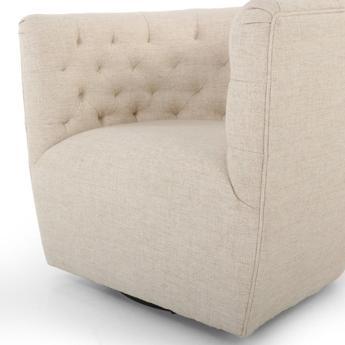 Hanover Swivel Chair - Thames Cream