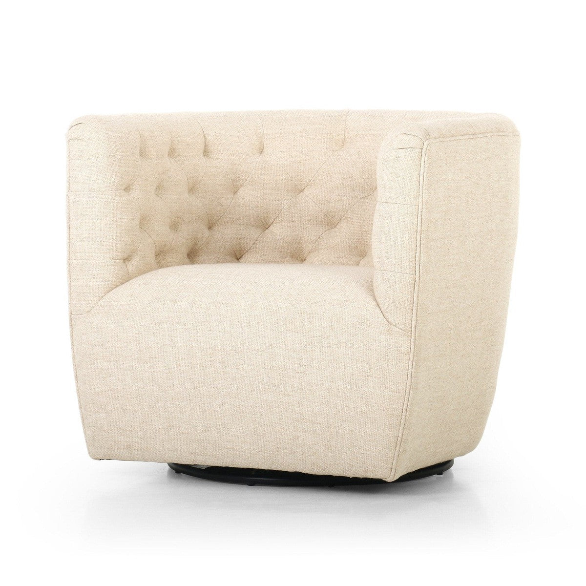 Hanover Swivel Chair - Thames Cream