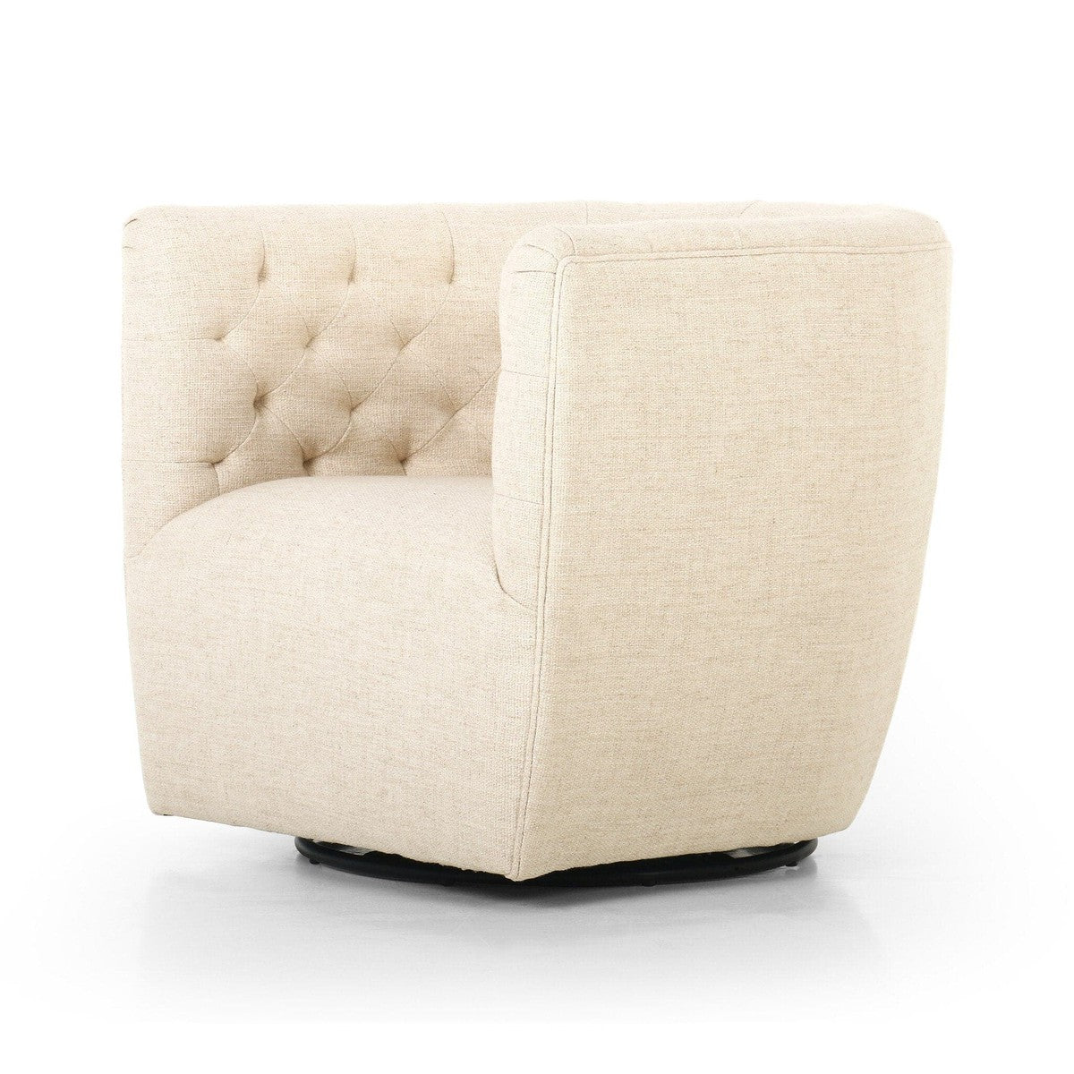 Hanover Swivel Chair - Thames Cream