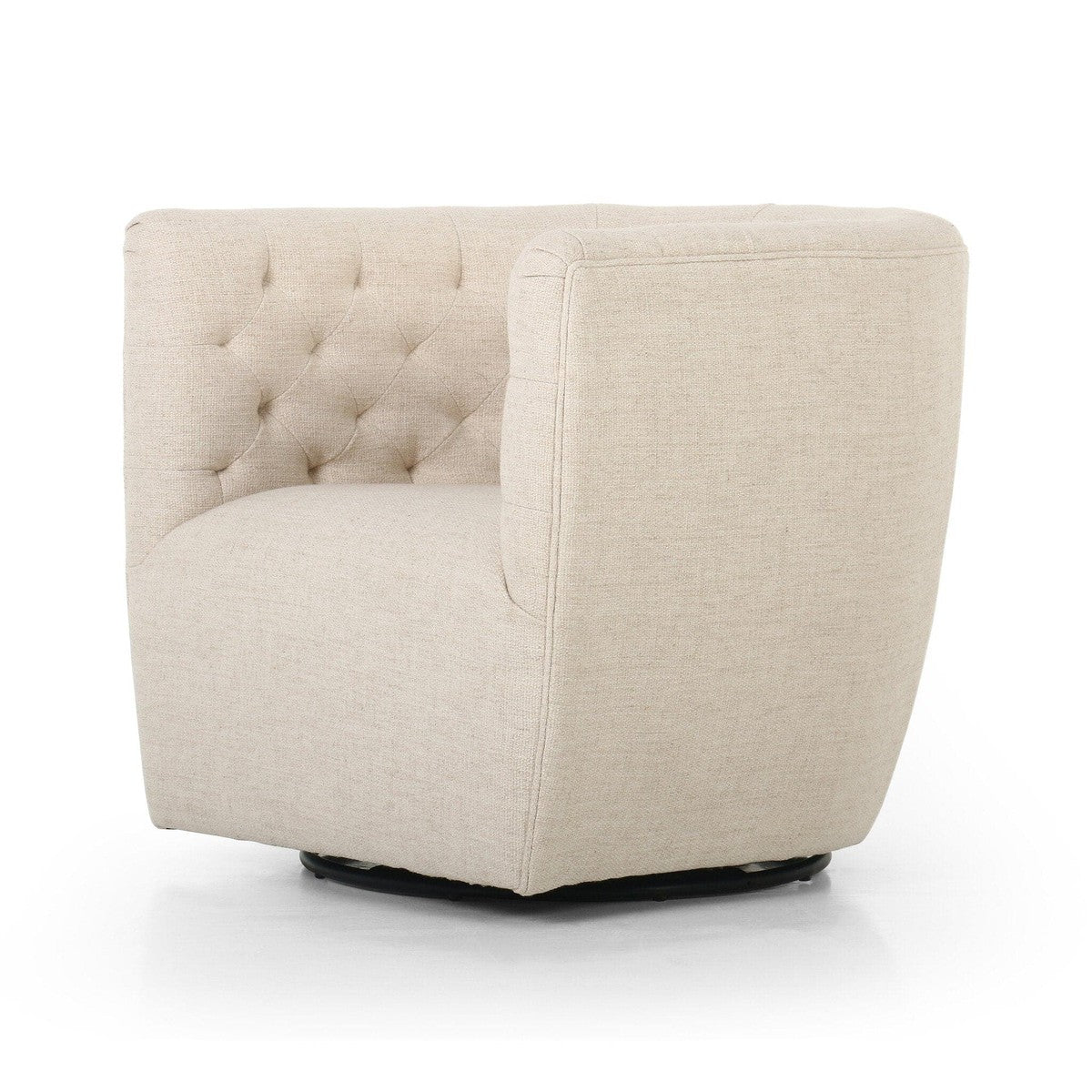 Hanover Swivel Chair - Thames Cream