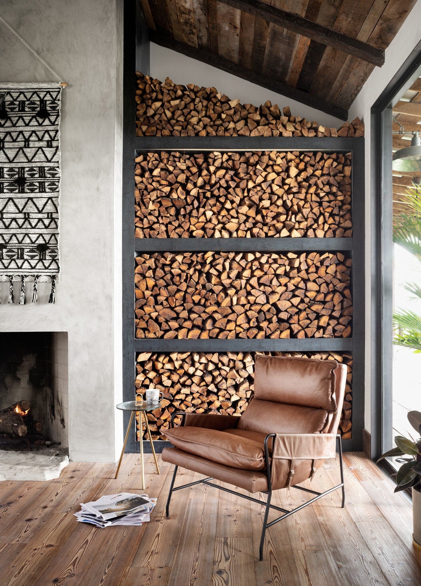Taryn Chair - Chaps Saddle