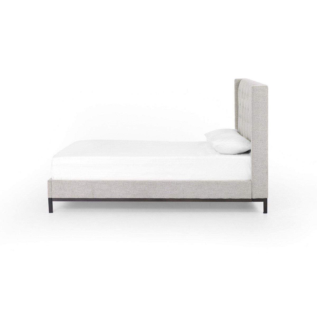 Newhall Bed - 55" - Plushtone Linen- King