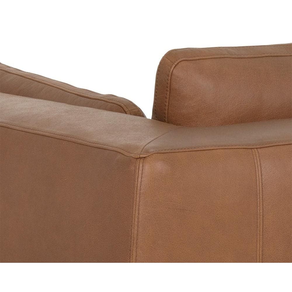 Burr Sofa-Sunpan-SUNPAN-106139-Sofasbehike saddle-8-France and Son