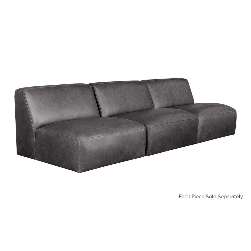 Watson Modular Sectional-Sunpan-SUNPAN-106174-Sectionalsmarseille black-armless chair-8-France and Son