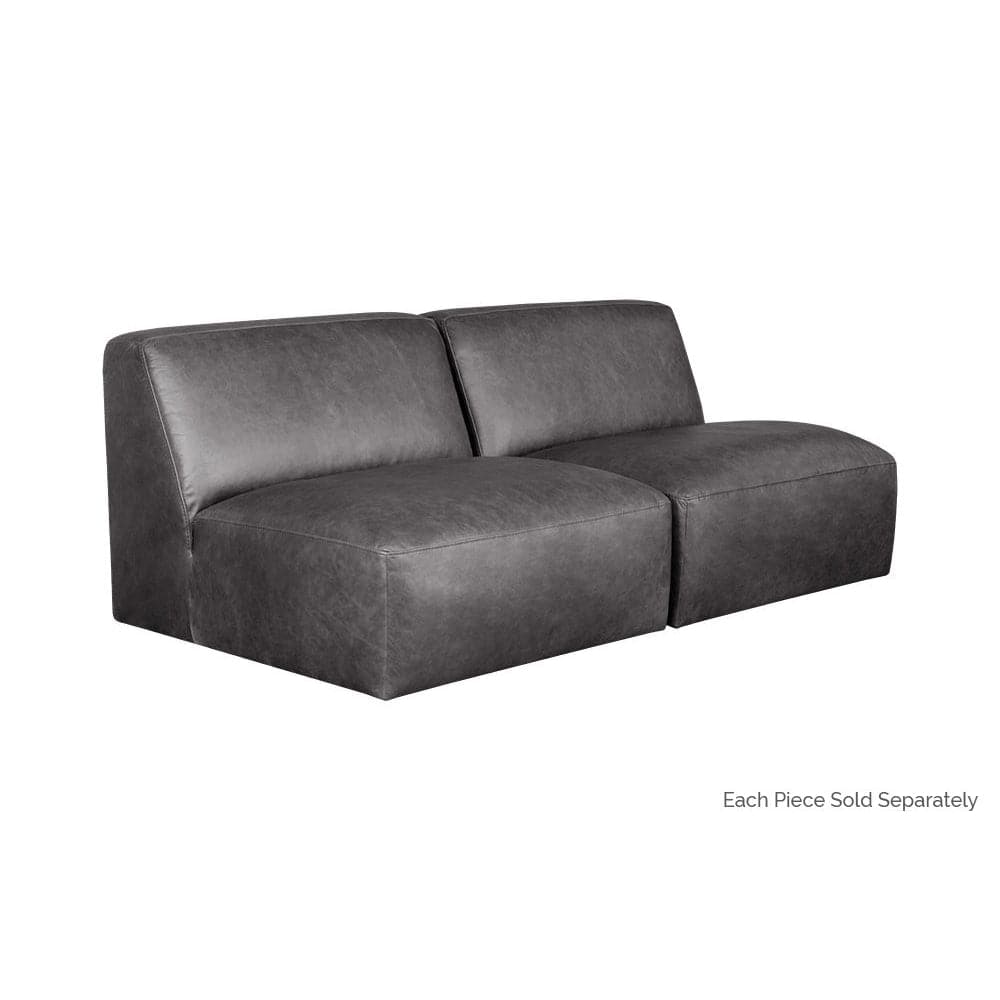 Watson Modular Sectional-Sunpan-SUNPAN-106174-Sectionalsmarseille black-armless chair-7-France and Son