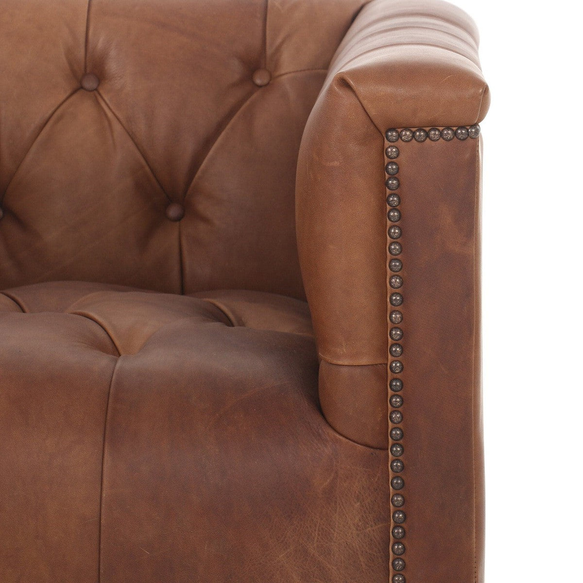 Maxx Swivel Chair - Heirloom Sienna