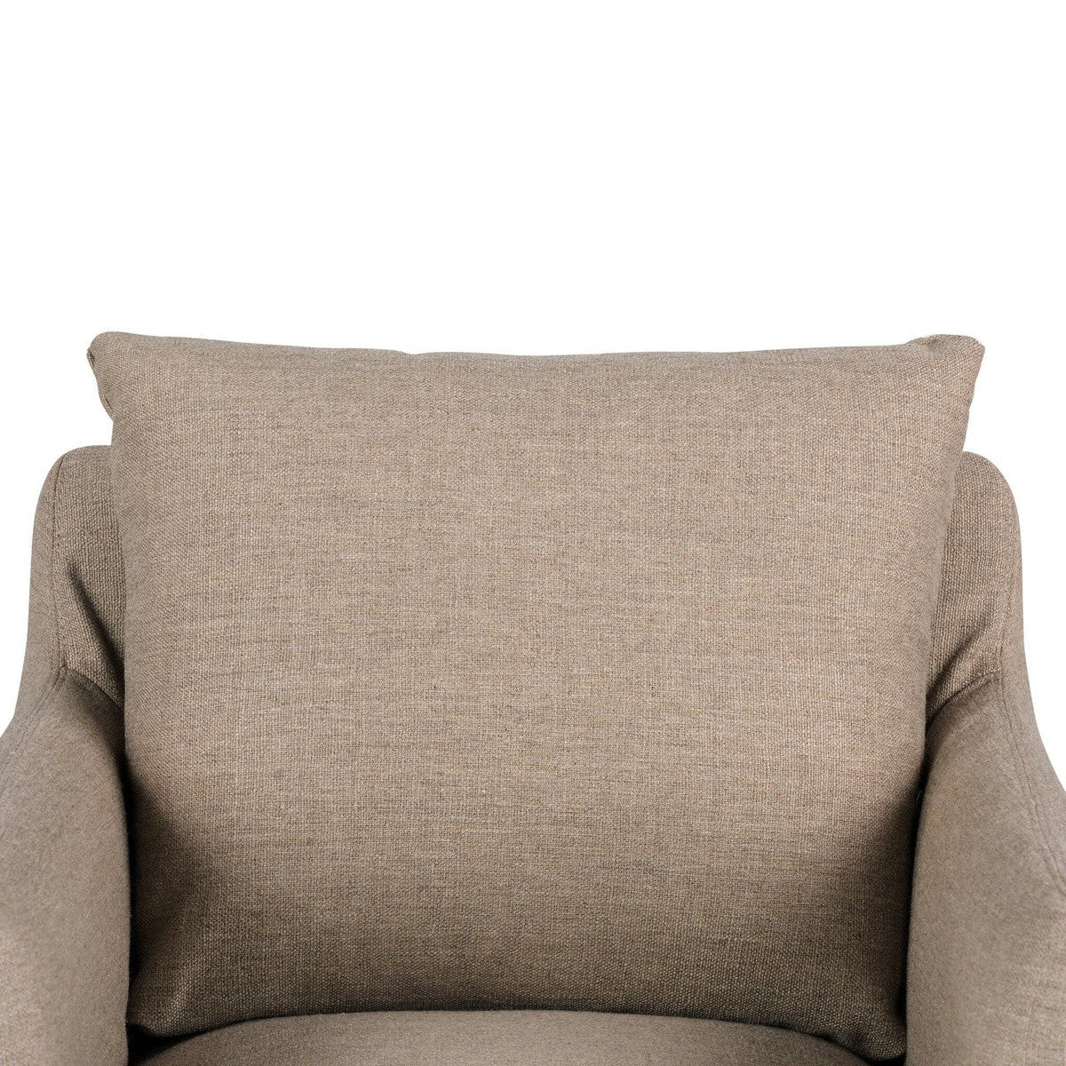 Banks Slipcover Swivel Chair - Alcala Taupe