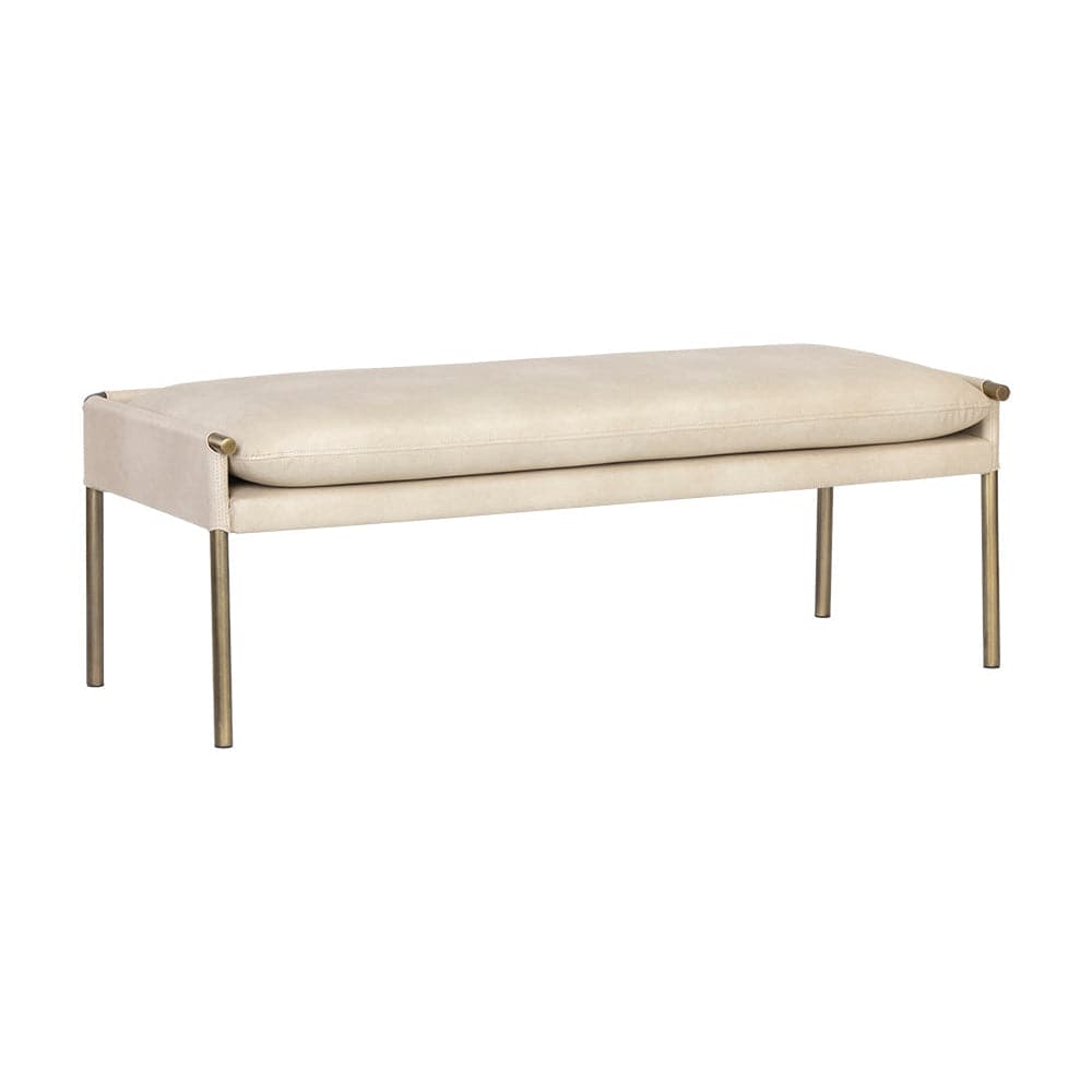 Bellevue Bench - Abbington Black / Bravo Black-Sunpan-SUNPAN-106186-BenchesCream-3-France and Son