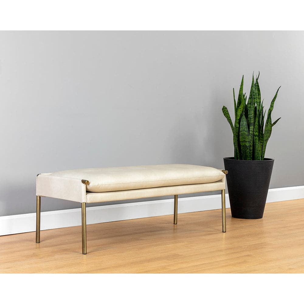 Bellevue Bench - Abbington Black / Bravo Black-Sunpan-SUNPAN-106185-BenchesBlack-6-France and Son