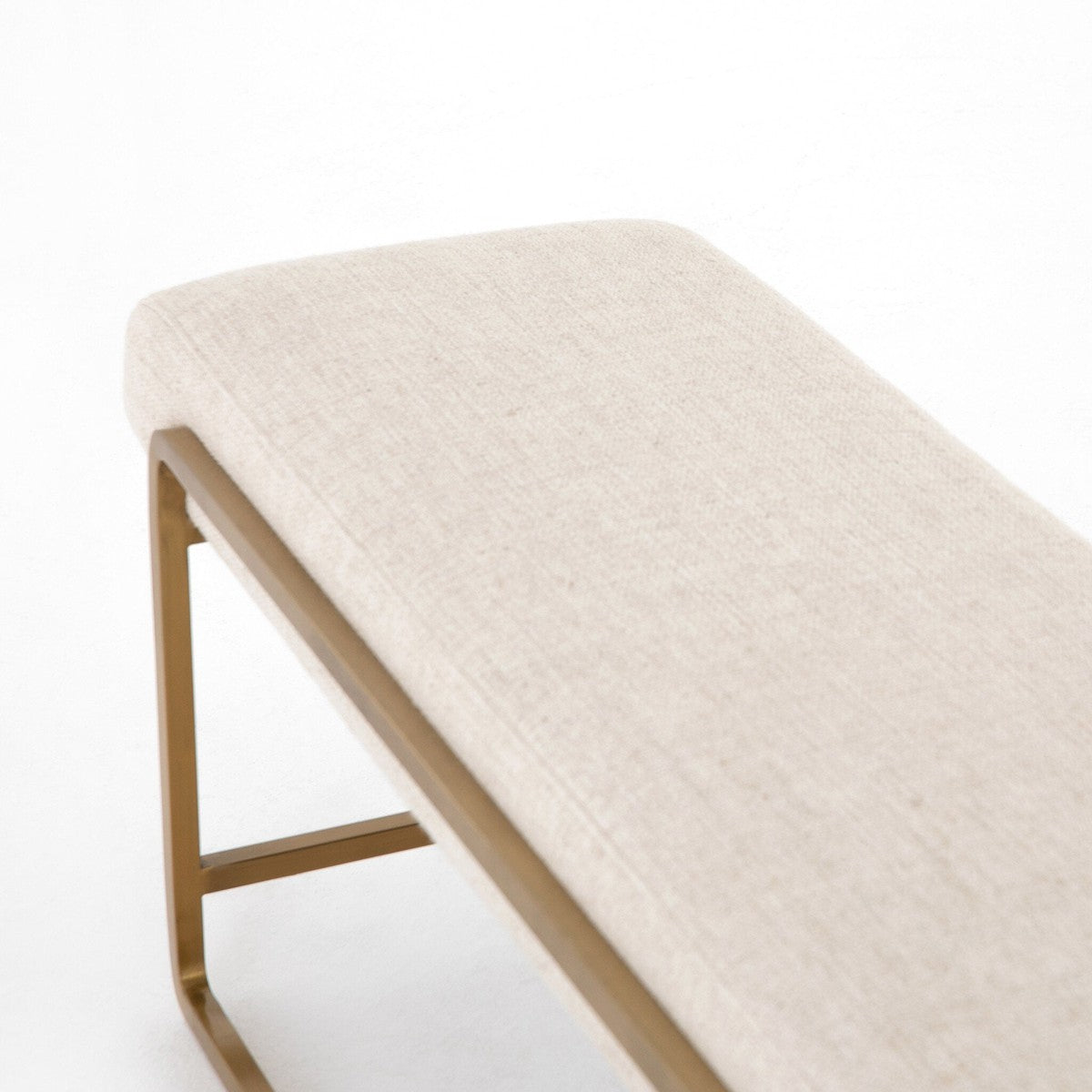 Sled Bench - Thames Cream