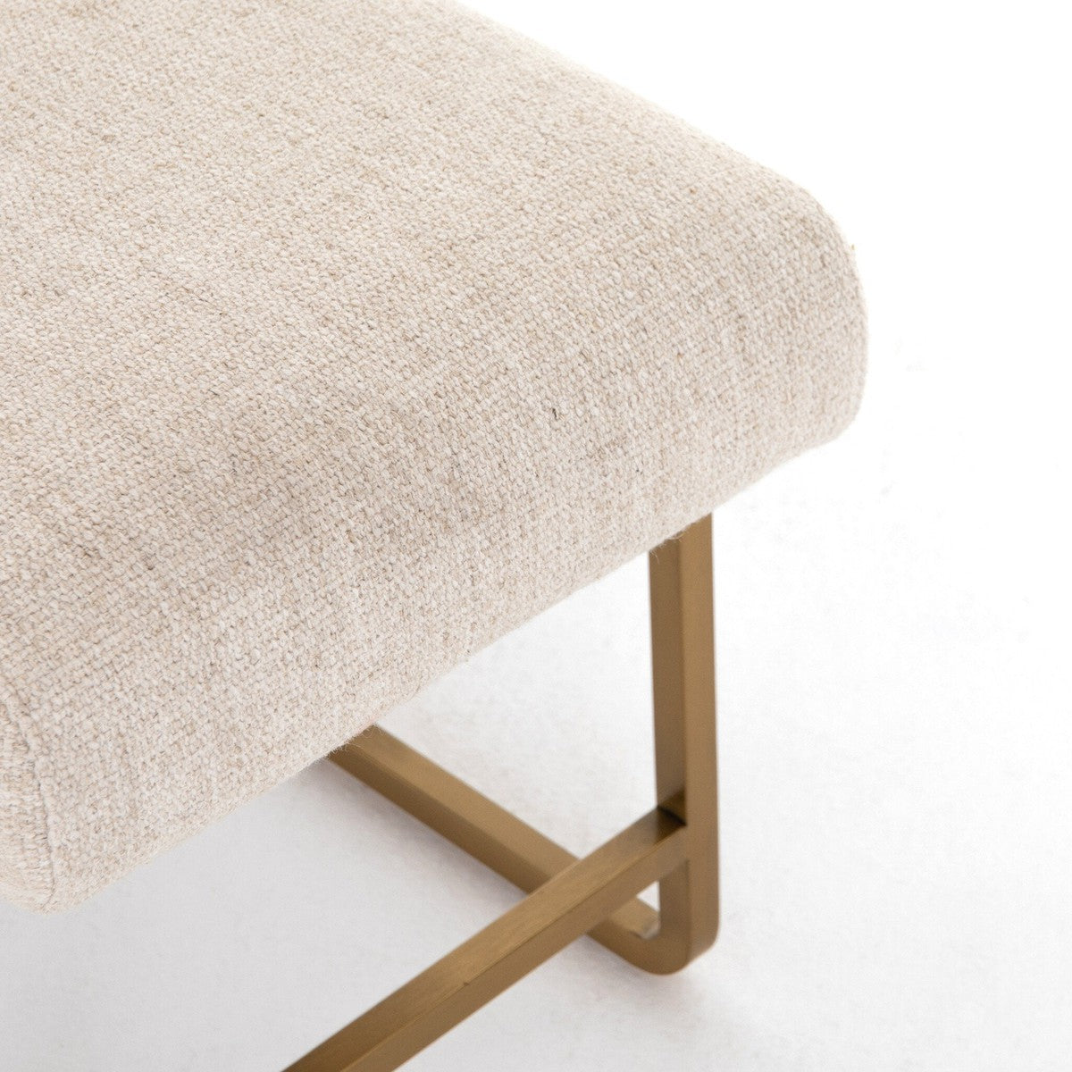 Sled Bench - Thames Cream