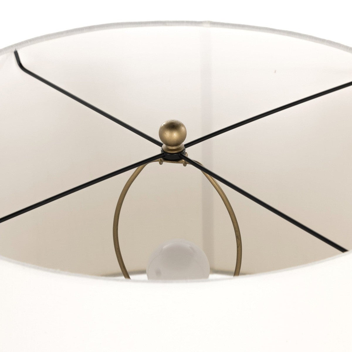 Cameron Table Lamp - Light Antique Brass