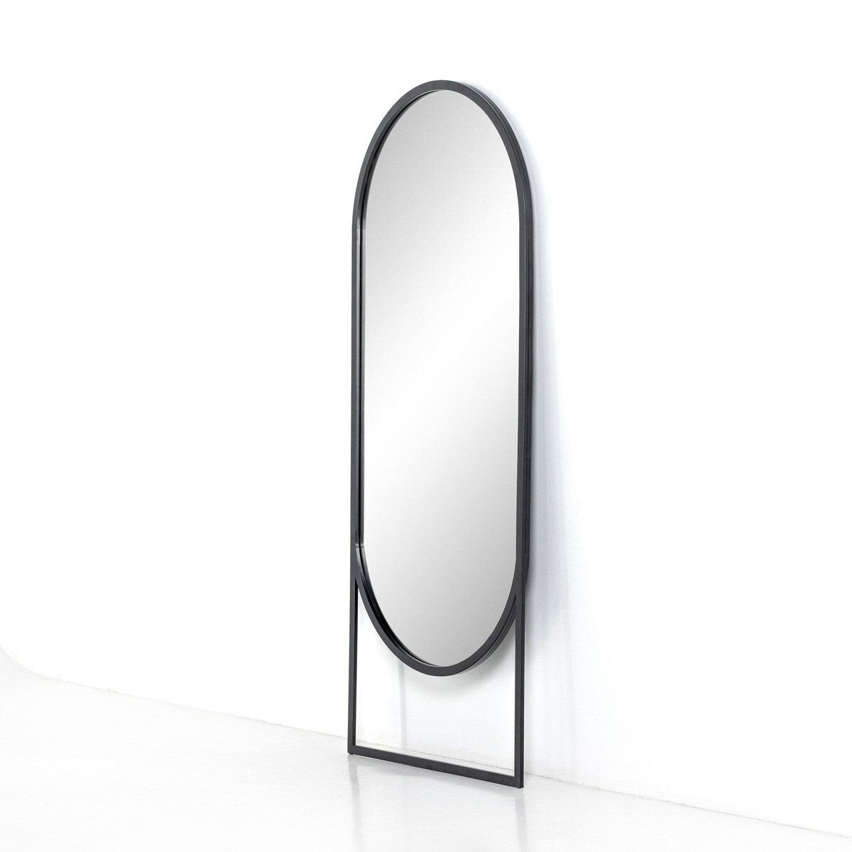 Dawson Floor Mirror - Matte Black