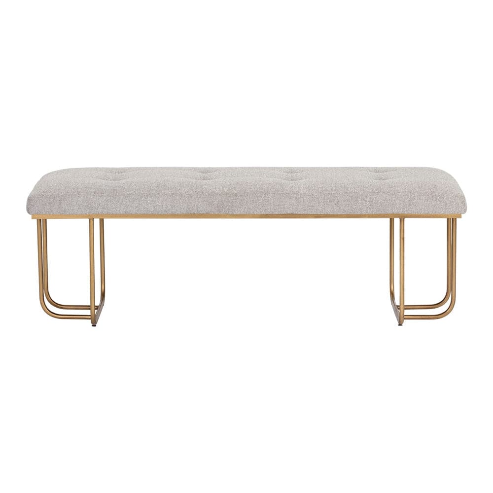 Maverick Bench-Sunpan-SUNPAN-106407-BenchesBelfast Heather Grey-2-France and Son