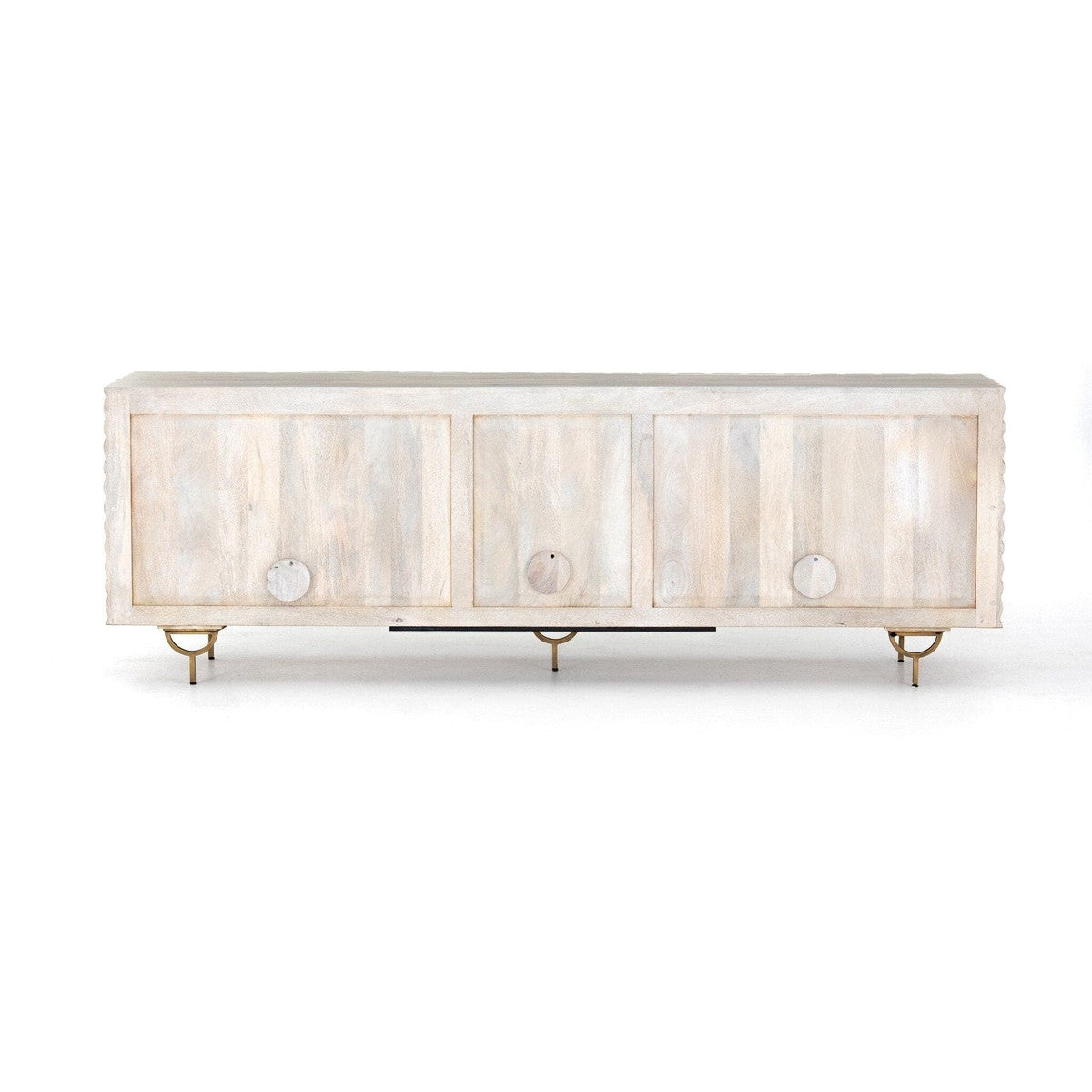 Rio Media Console - Antique Brass