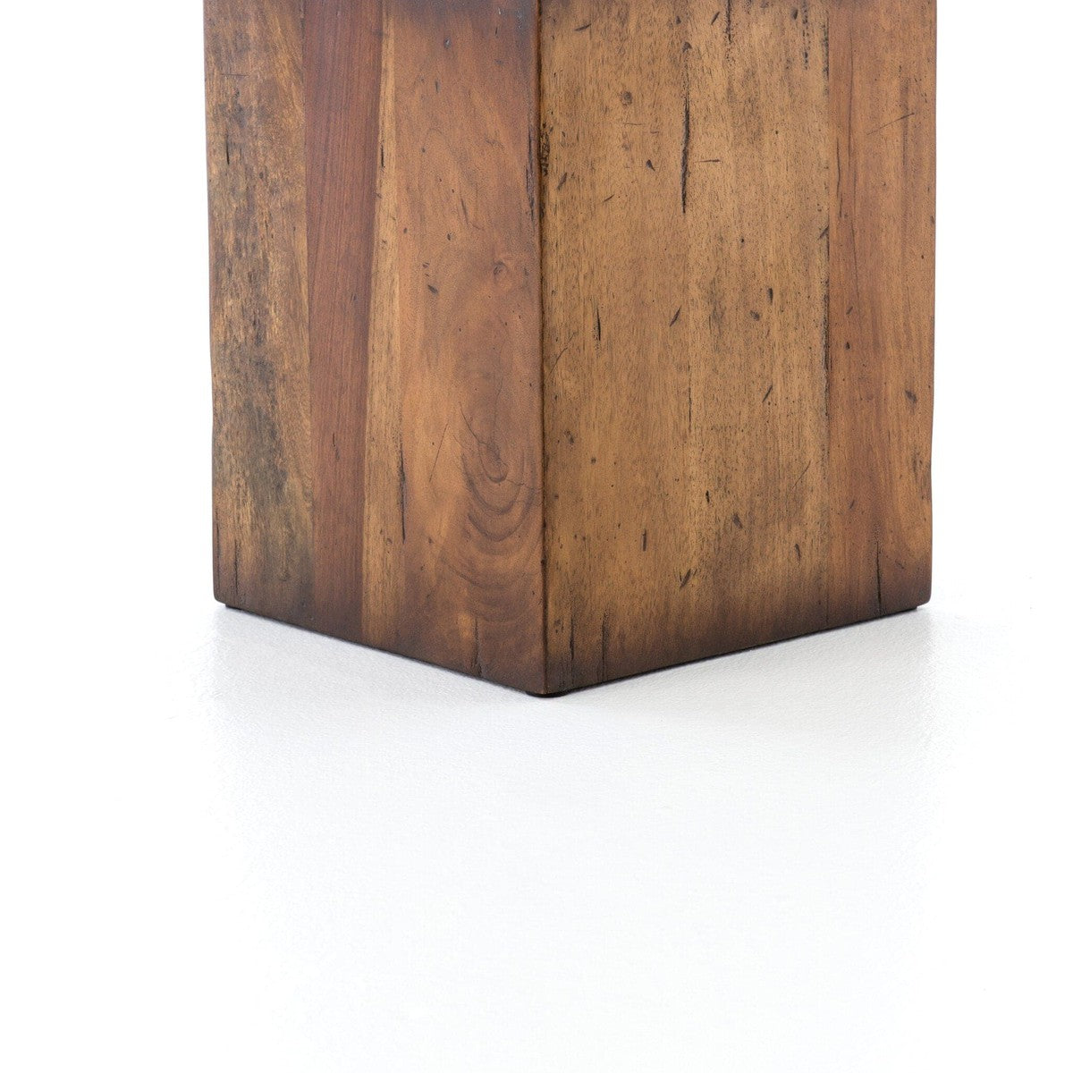 Duncan End Table - Reclaimed Fruitwood