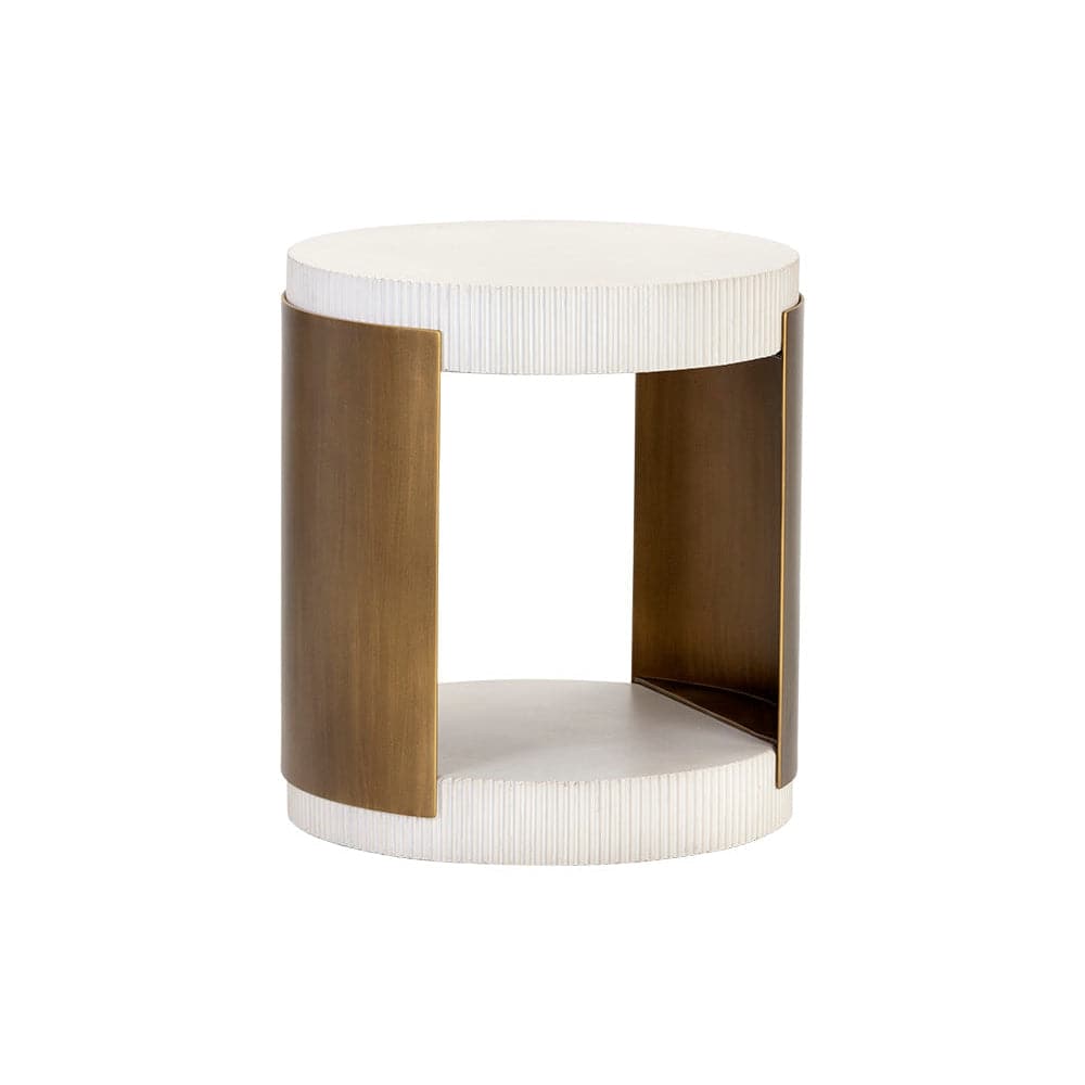 Cavette End Table-Sunpan-SUNPAN-106451-Side Tables-4-France and Son